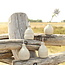 Petite vase fait main en céramique,  One Flower Naturel Beige