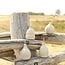 Ceramic handmade oil bottle, Natural Beige