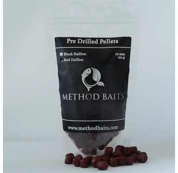 Method Baits Pre-Drilled Pellets 8 mm – Red Halibut