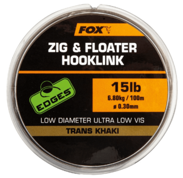 Fox Fox Zig & Floater Hooklink - Trans Khaki