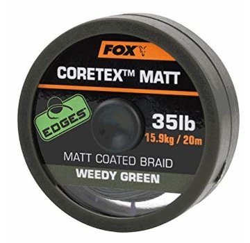 Fox Fox Coretex Matt Coated Braid - Weedy Green