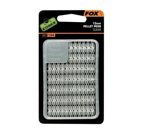 Fox Fox 13 mm Pellet Pegs - Clear - Boiliestoppers