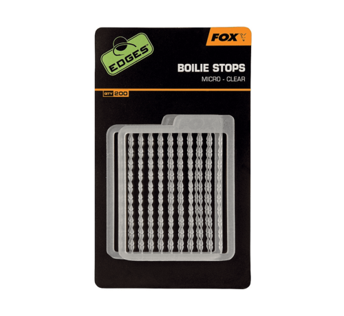 Fox Fox Boilie Stops Micro - Clear - Boiliestoppers