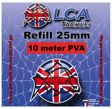 LCA Tackle LCA Tackle 25mm Spiderweb REFILL 10mtr