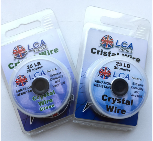 LCA Tackle LCA Tackle Crystal Wire 25lb - Onderlijnmateriaal