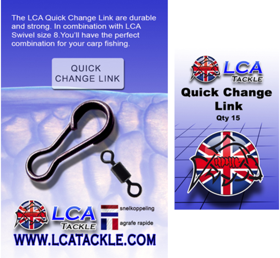 LCA Tackle Quick Change Link - Quicklinks
