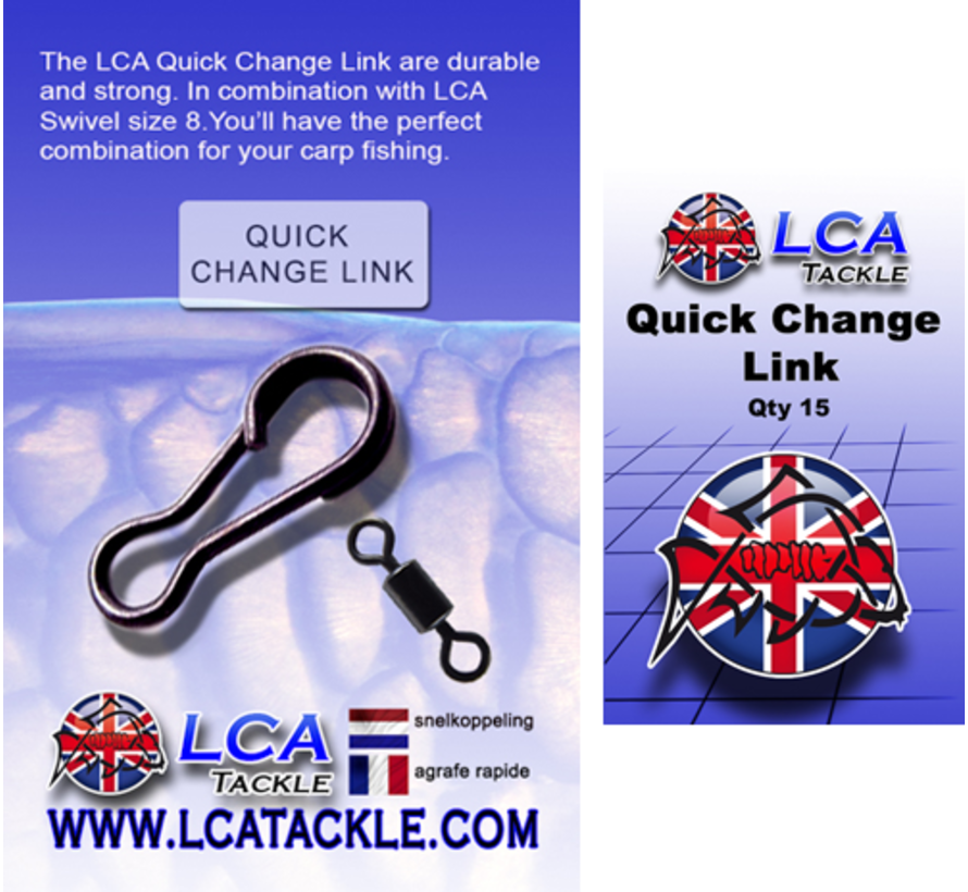 LCA Tackle Quick Change Link - Quicklinks