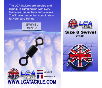 LCA Tackle LCA Tackle Size 8 Swivel