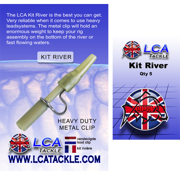 LCA Tackle LCA Tackle Leadclips Kit River