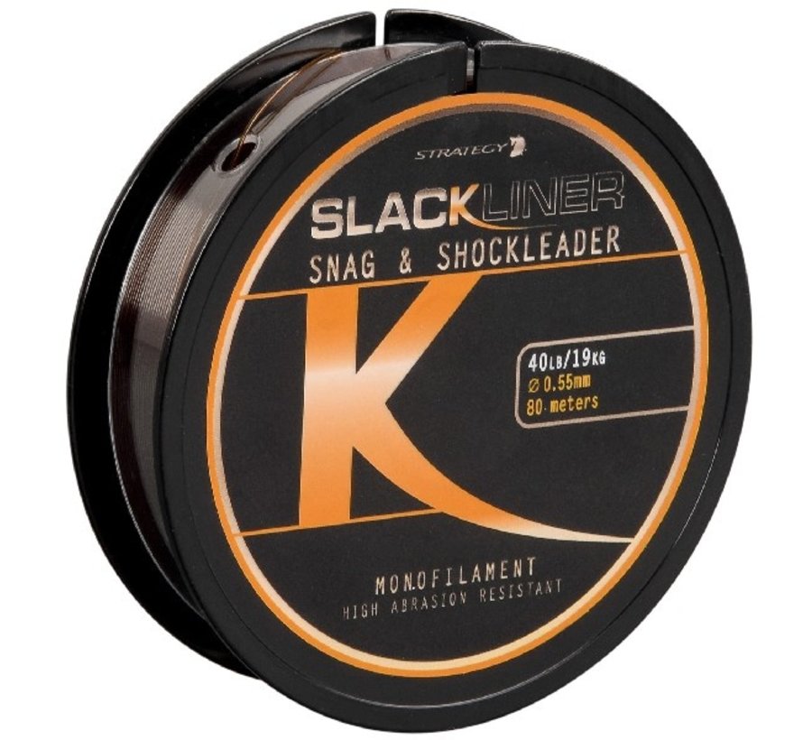 Strategy Slackliner Snag & Shockleader Monofilament - Leaders