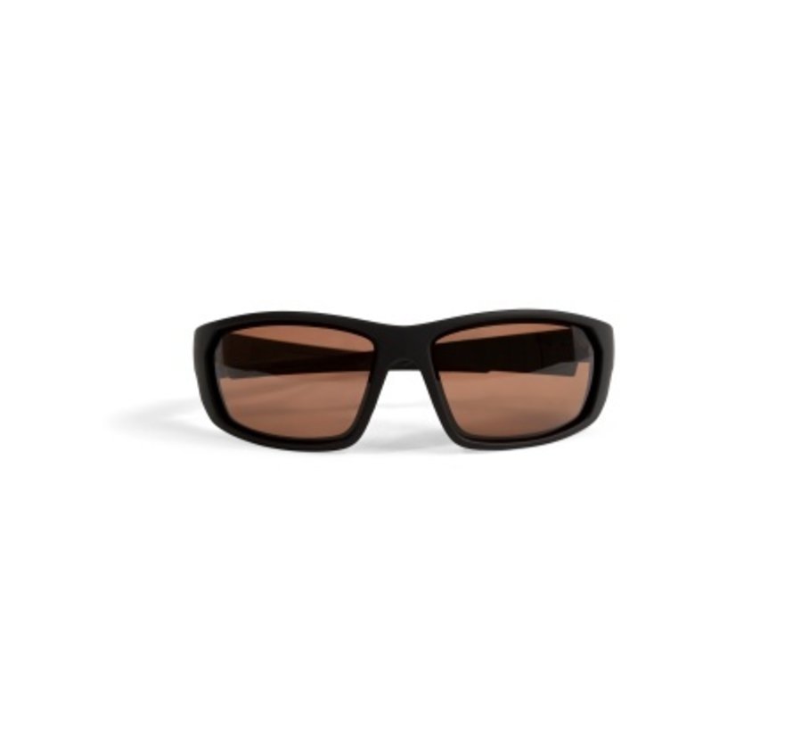 Trakker Amber Wrap Around Sunglasses - Polaroidbril