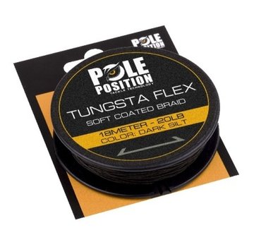 Pole Position Pole Position Tungsta Flex Soft Coated Braid Dark Silt