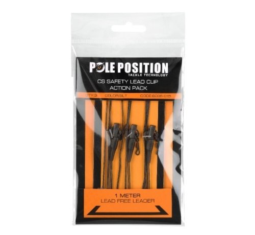 Pole Position Pole Position CS Safety Lead Clip Action Pack Silt - Ready Leaders