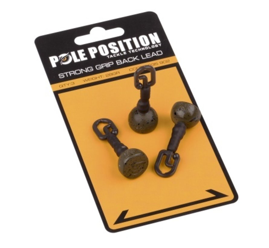 Pole Position Strong Grip Back Lead (3 stuks) - Toplood