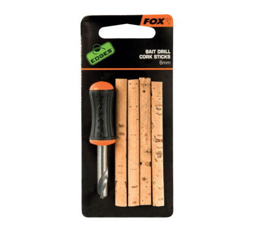 Fox FOX Bait Drill Cork Sticks 6mm - Bait Drill