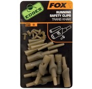 Fox FOX Running Safety Clips - Trans Khaki