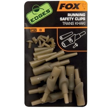 Fox FOX Running Safety Clips - Trans Khaki