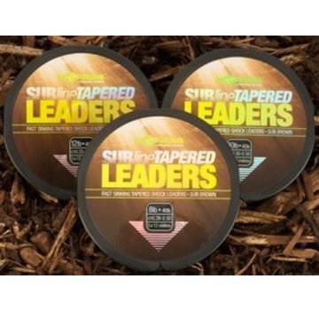 Korda Korda Subline Tapered Leaders 0,33 - 0,50 mm