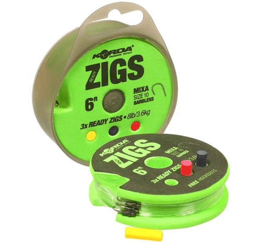 Korda Ready Zigs 3 stuks