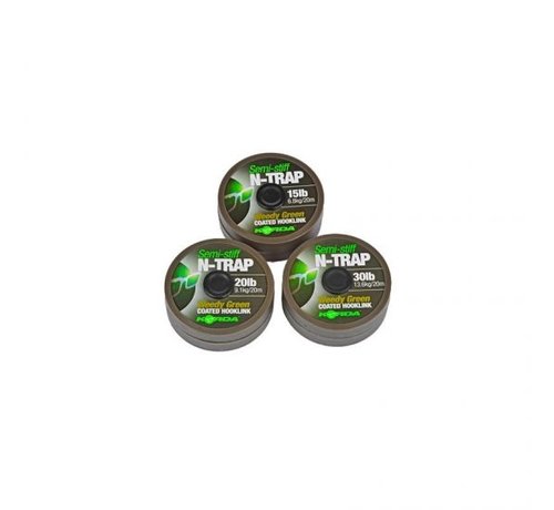 Korda Korda N-Trap Semi Stiff - Coated Hooklink