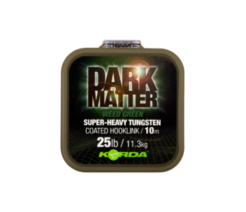 Korda Korda Dark Matter Weedy Green - Super Heavy Tungsten Coated Hooklink 10m