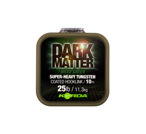 Korda Korda Dark Matter Weedy Green - Super Heavy Tungsten Coated Hooklink 10m