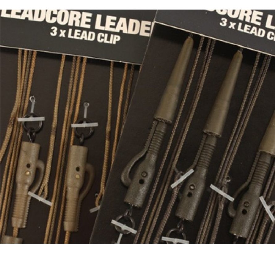Korda Leadcore Leaders 3x Hybrid Lead Clip - Leaders