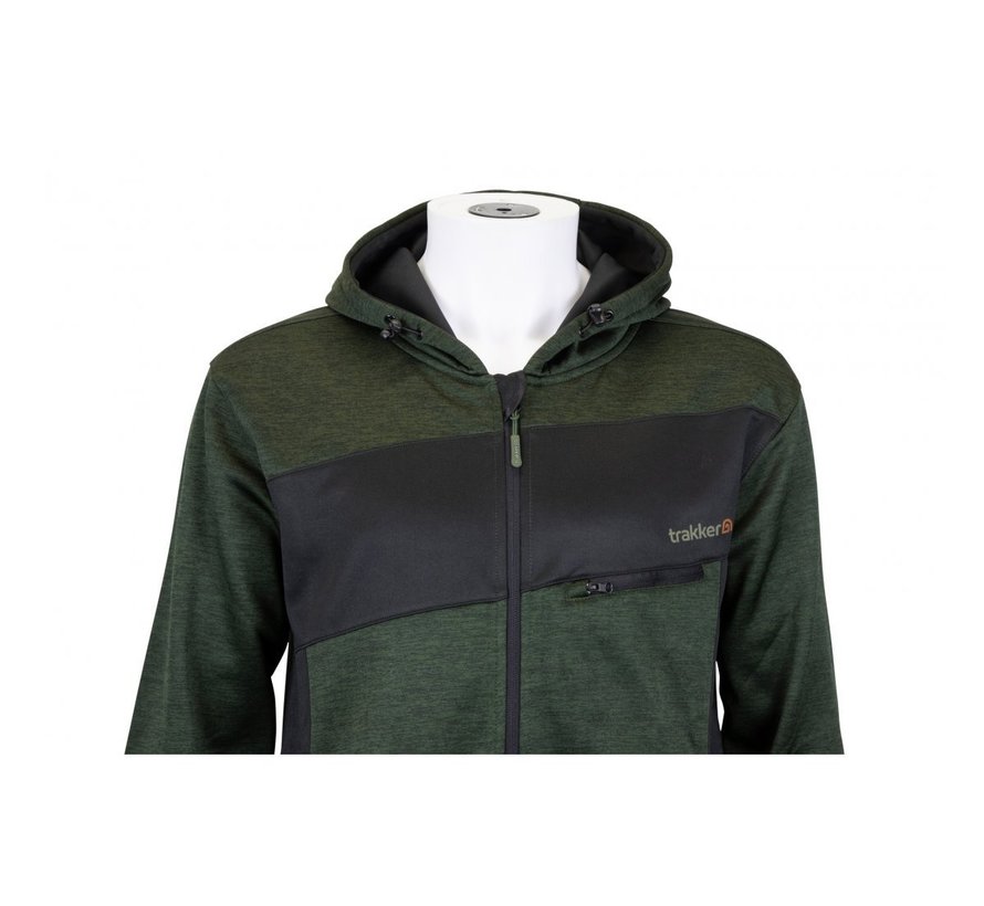 Trakker Marl Fleece Backed Hoody