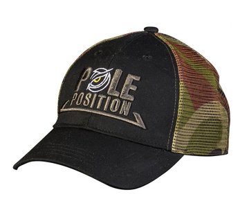 Pole Position Pole Position Trucker Cap - Black Camou