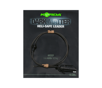 Korda Korda Dark Matter Heli-Safe Leader  40lb 1m