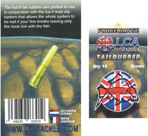 LCA Tackle LCA Tackle FR Tail Rubber