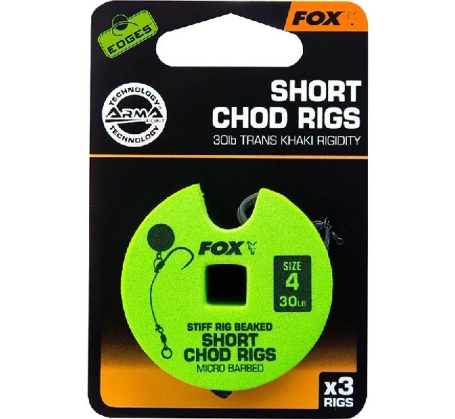 Fox Edges Armapoint Short Chod Rigs