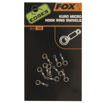 Fox Fox Kuro Micro Hook Ring Swivels