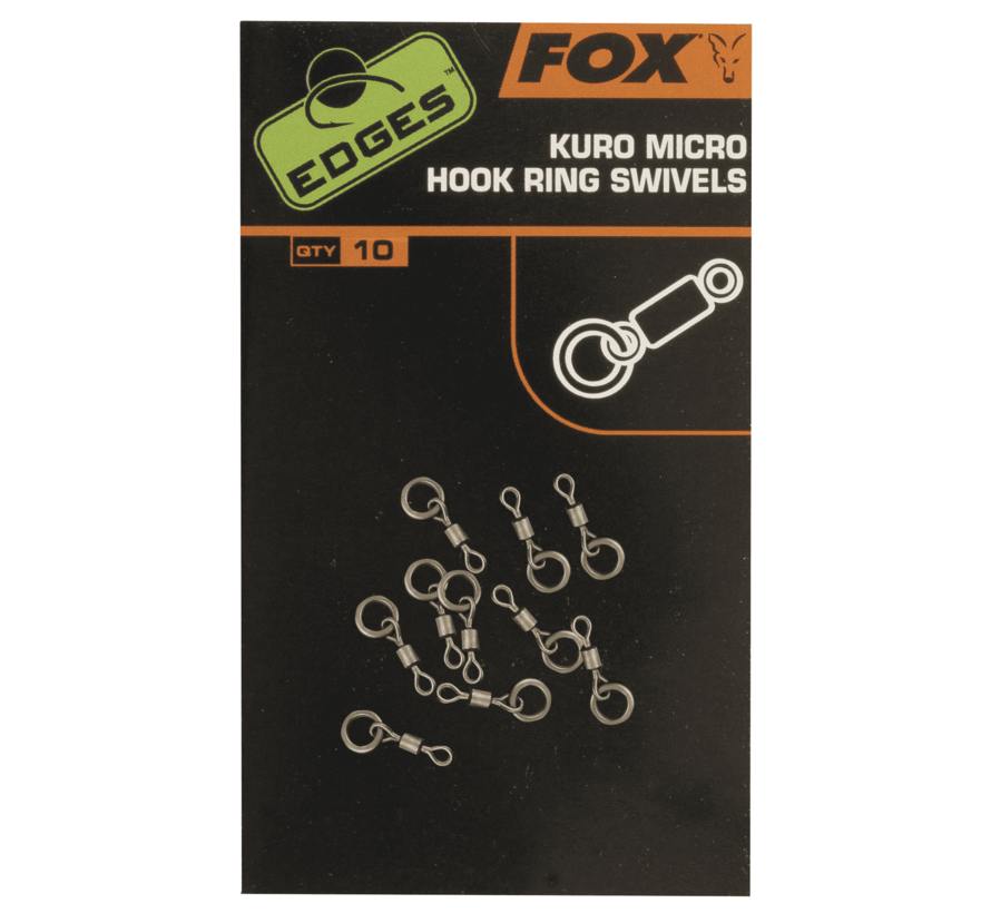 Fox Kuro Micro Hook Ring Swivels