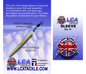 LCA Tackle LCA Anti Tangle Sleeve Green