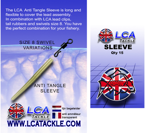 LCA Tackle LCA Anti Tangle Sleeve Green