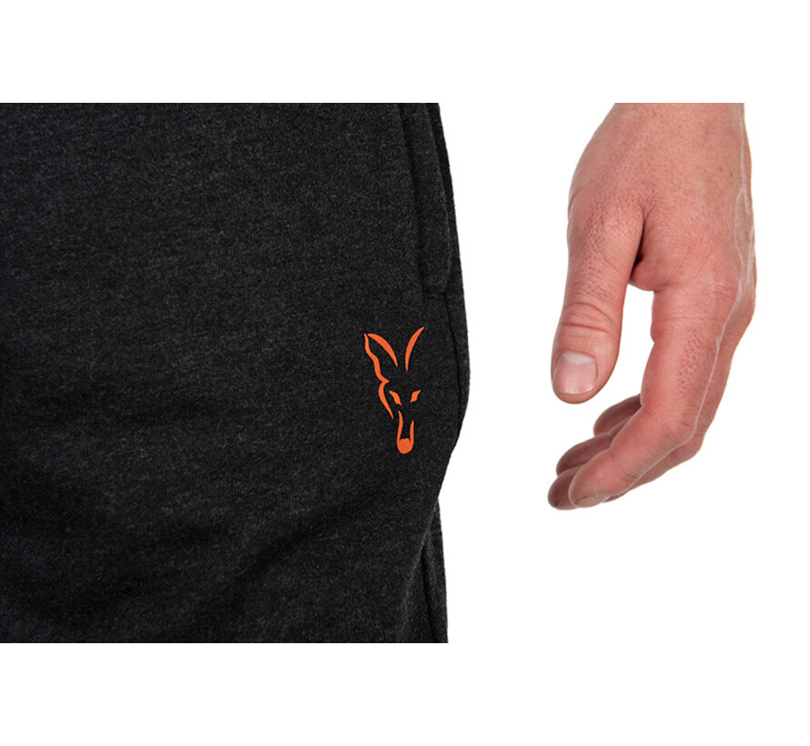 Fox Collection LW Jogger Shorts Black & Orange