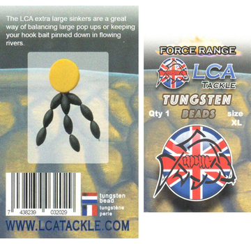 LCA Tackle LCA Tungsten XL Beads