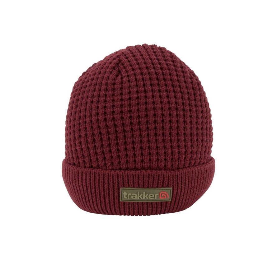 Trakker Plum Textured Beanie