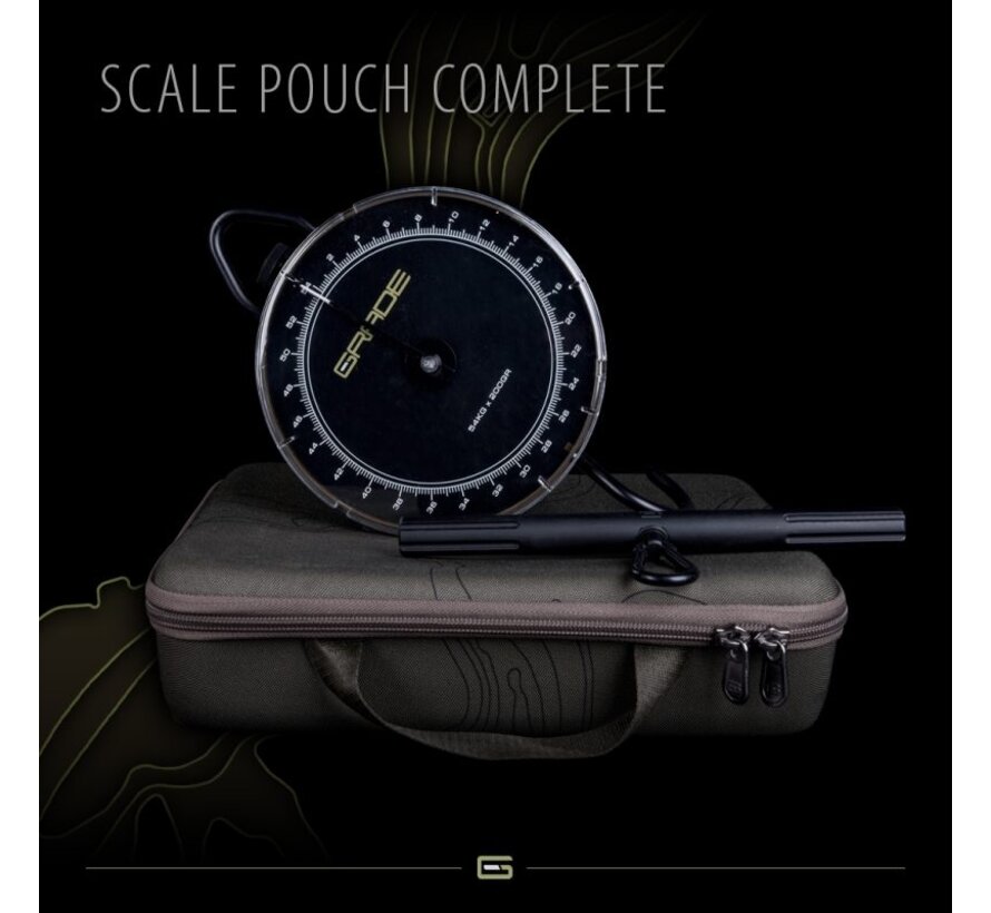 Grade D-Lux Scale Pouch Complete