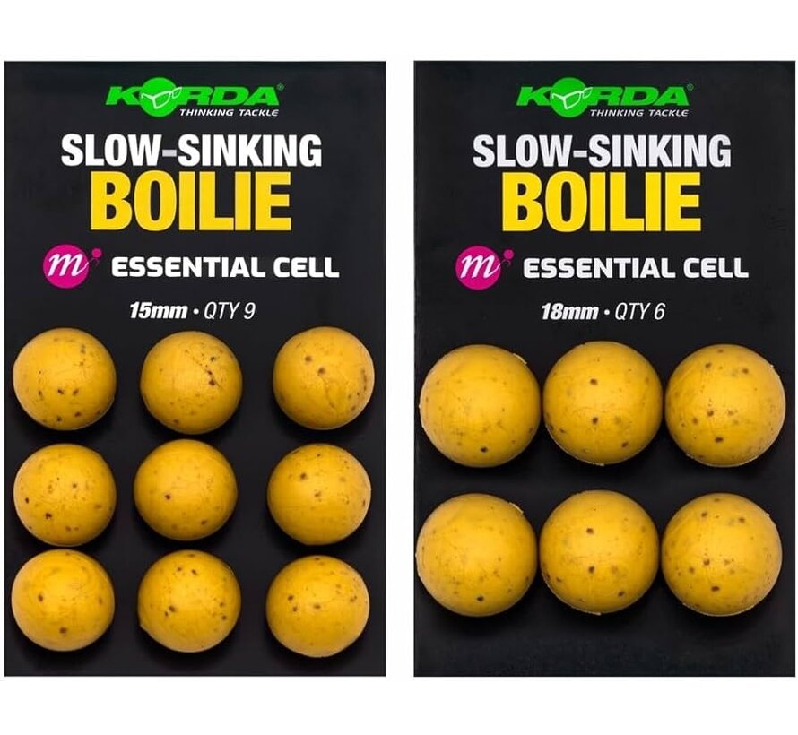 Korda Slow-Sinking Boilie - Essential Cell