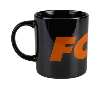 Fox Fox Black & Orange Logo Ceramic Mug