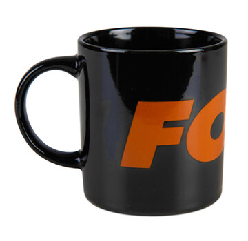 Fox Fox Black & Orange Logo Ceramic Mug