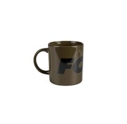 Fox Fox Green & Black Logo Ceramic Mug 350ml