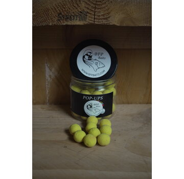 BFP Baits Pop Ups Fish X (15mm, Geel)