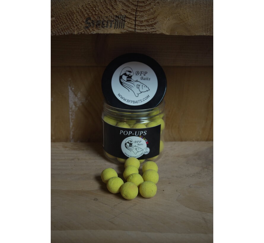 Pop Ups Fish X (15mm, Geel)