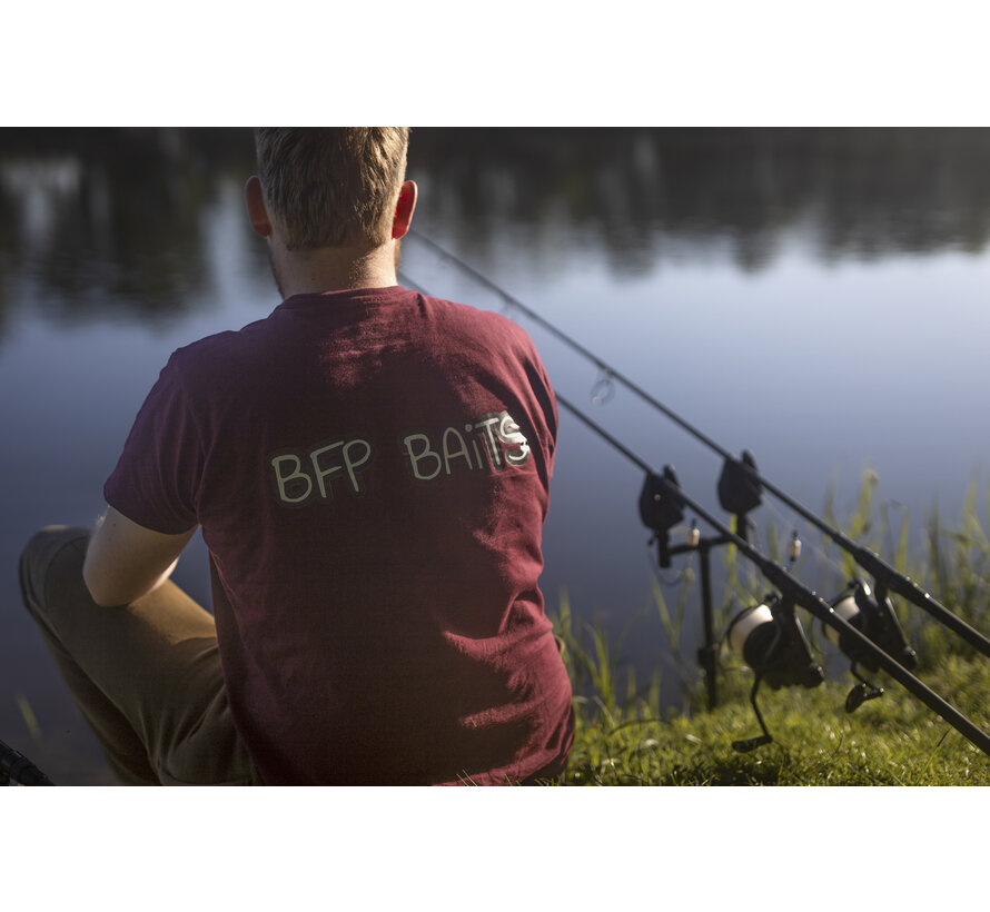 BFP Baits Tee - Burgundy