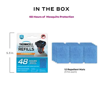 thermacell Thermacell Backpacker Navulverpakking 12x 4 uur