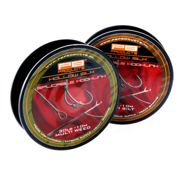 PB Products PB Products Hollow Silk Splicable Hooklink 10m 30lb