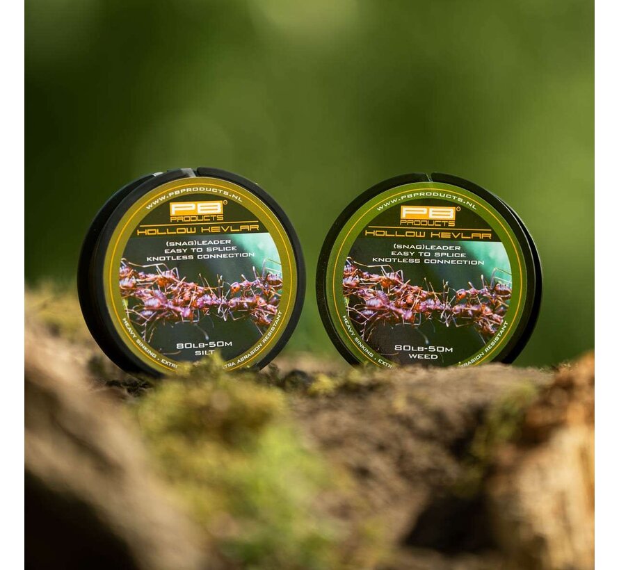 PB Products Hollow Kevlar 80LB - Leadermateriaal